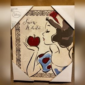 Disney Snow White Canvas Wall Art NWT